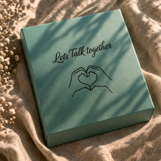 Kartenset "Lets Talk together"-Deep Talk für Ehepaare