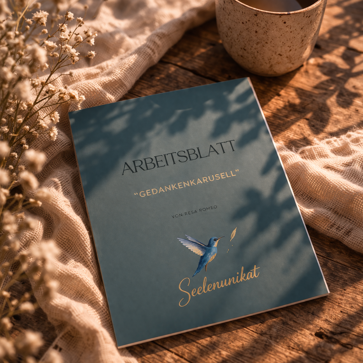 Arbeitsblatt "Gedankenkarussell"-PDF