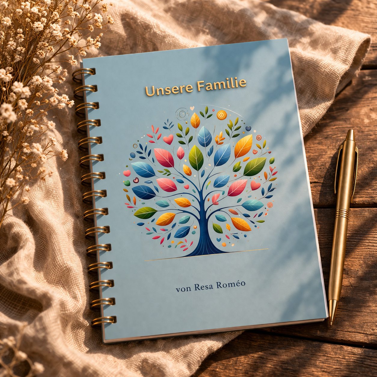 Unsere Familie - Das große Familienbuch zum Ausfüllen
