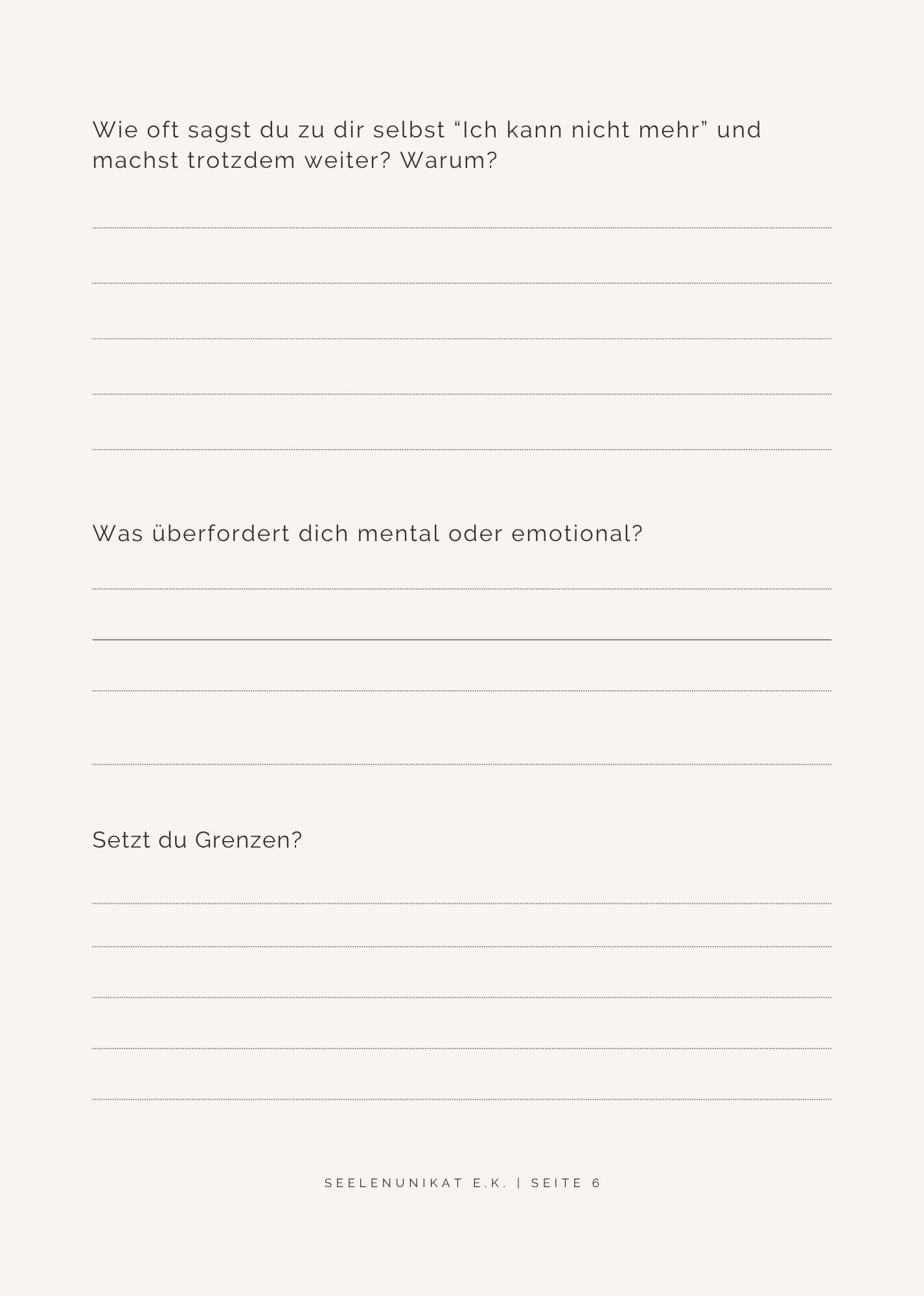 Arbeitsblatt "Powerful Mind"-PDF